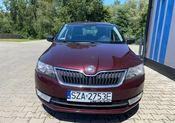 Skoda RAPID cena 26900 przebieg: 184450, rok produkcji 2013 z Szczecinek małe 596